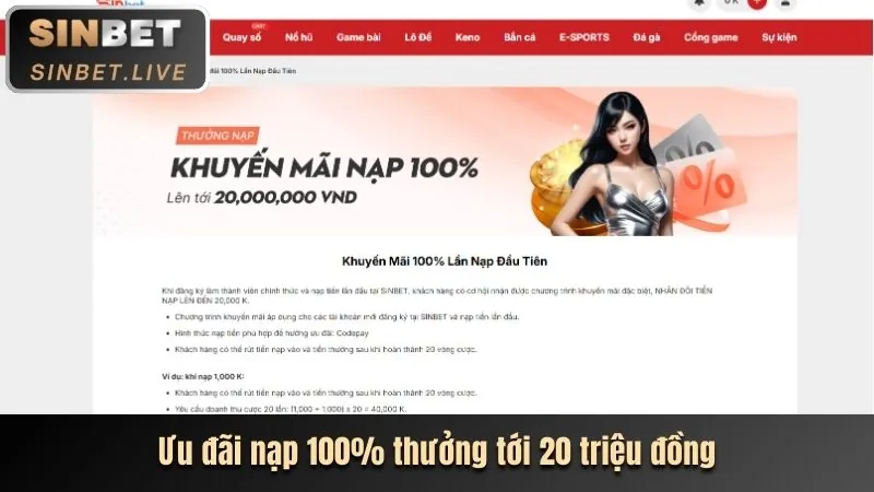 Thưởng nạp tiền lần đầu AX88
